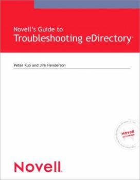Paperback Novell's Guide to Troubleshooting Edirectory Book