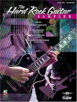 Paperback The Hard Rock Guitar Sampler Book