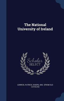 Hardcover The National University of Ireland Book