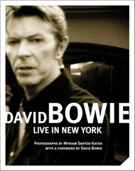 Hardcover David Bowie: Live in New York Book