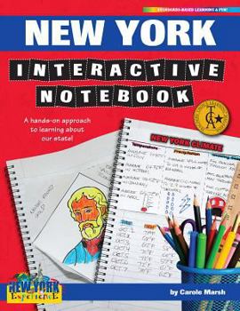 Paperback New York Interactive Notebook: A Hands-On Approach to Learning about Our State! Book