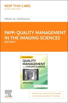 Printed Access Code Quality Management in the Imaging Sciences - Elsevier eBook on Vitalsource (Retail Access Card): Quality Management in the Imaging Sciences - Elsevier Book