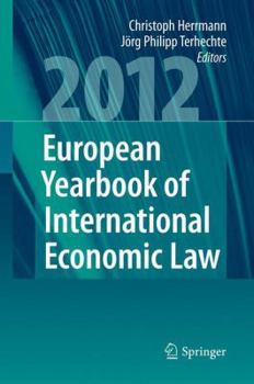 Paperback European Yearbook of International Economic Law 2012 Book