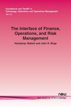 Paperback The Interface of Finance, Operations, and Risk Management Book