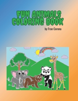Paperback Fun Animals Coloring Book: Alphabetical Animals Coloring Book for Kids Book