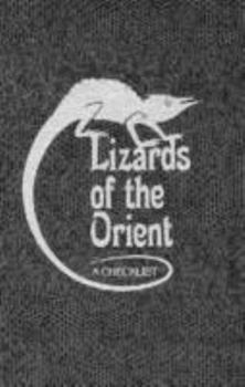 Hardcover Lizards of the Orient: A Checklist Book