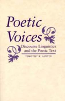 Paperback Poetic Voices: Discourse Linguistics and the Poetic Text Book