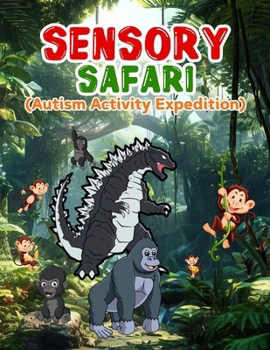 Paperback Sensory Safari: 92 pages of fun, educational autism expedition Book