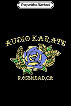 Paperback Composition Notebook: Audio Karate Traditional Rosemead Pullover Hoodie Journal/Notebook Blank Lined Ruled 6x9 100 Pages Book