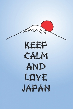 Paperback Grand Fantasy Designs - Notes: Keep Calm and Love Japan Mount Fuji san - Monatsplaner 15,24 x 22,86 [German] Book