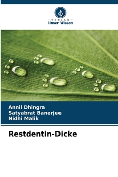 Paperback Restdentin-Dicke [German] Book