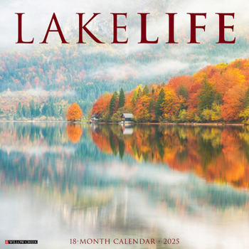 Spiral-bound Lakelife 2026 12 X 12 Wall Calendar Book