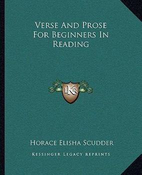 Verse and Prose for Beginners in Reading