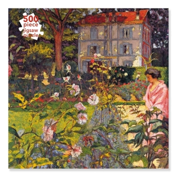 Adult Jigsaw Puzzle Edouard Vuillard: Garden at Vaucresson, 1920 (500 pieces): 500-piece Jigsaw Puzzles