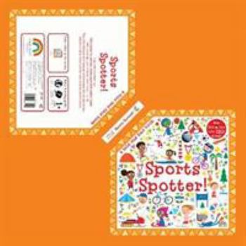 Hardcover Fold and Find - Sports Spotter Book