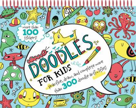 Spiral-bound Doodles for Kids Book