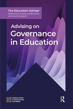 Paperback Advising on Governance in Education Book