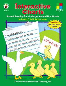 Paperback Interactive Charts, Grades K - 1: Shared Reading for Kindergarten and First Grade Book