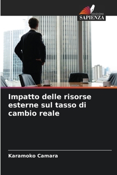 Paperback Impatto delle risorse esterne sul tasso di cambio reale [Italian] Book
