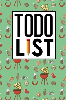 To Do List: Chores To Do List, To Do List Agenda Book, Organize To Do List, To Do Notebook Daily, Agenda Notepad For Men, Women, Students & Kids, Cute BBQ Cover