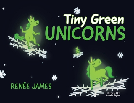 Paperback Tiny Green Unicorns Book
