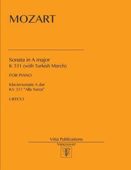 Paperback Sonata in A major: with Turkish March Book