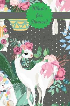 Paperback What's for Dinner?: A 52 Week Meal Plan & Grocery List Book