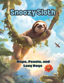 Paperback Snoozy Sloth: Naps, Feasts, and Lazy Days Book