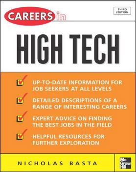 Paperback Careers in High Tech Book