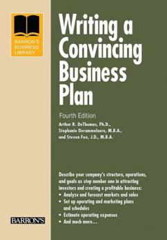 Paperback Writing a Convincing Business Plan Book