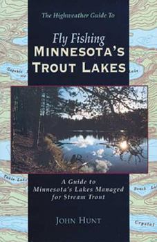 Paperback Fly Fishing Minnesota's Trout Lakes Book