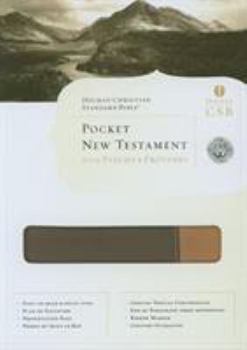 Imitation Leather Pocket New Testament with Psalms and Proverbs-HCSB Book