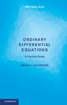 Paperback Ordinary Differential Equations: A Practical Guide Book