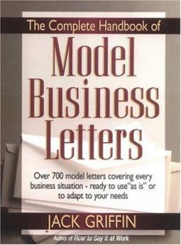 Paperback The Complete Handbook of Model Business Letters: 8 Book