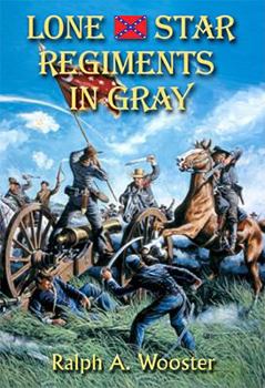 Paperback Lone Star Regiments in Gray Book