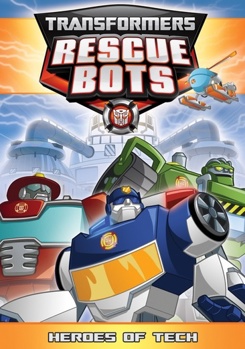 DVD Transformers Rescue Bots: Heroes of Tech Book