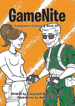 Paperback GameNite Companion Coloring Book #01 Book