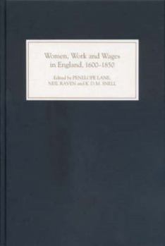 Hardcover Women, Work and Wages in England, 1600-1850 Book