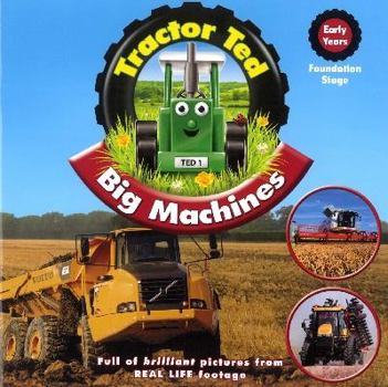 Paperback Tractor Ted Big Machines Book