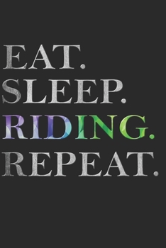 Reiten Notizbuch: Reiten Notizbuch die Perfekte Geschenkidee f�r Pferde oder Reiten Fans. Das Taschenbuch hat 120 wei�e Seiten mit Punktraster die dich beim Schreiben oder skizzieren unterst�tzten.