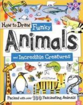 Paperback How to Draw Funky Animals Book