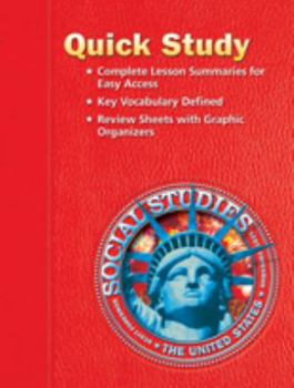 Paperback Social Studies 2003 Quick Study Grade 5 Book