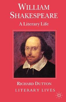 Paperback William Shakespeare: A Literary Life Book