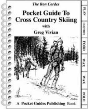 Spiral-bound Pocket Guide to Cross Country Skiing Book