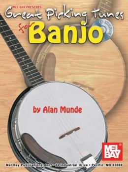 Paperback Great Picking Tunes for Banjo [With CD] Book