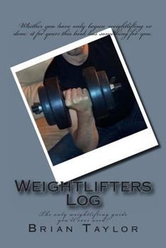 Paperback Weightlifters Log Book