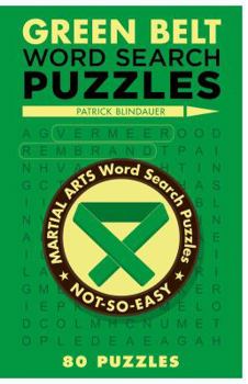 Paperback Green Belt Word Search Puzzles Book