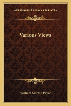 Paperback Various Views Book