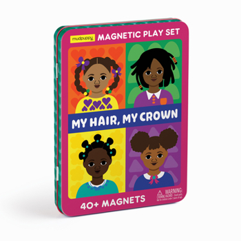 Board Game My Hair My Crown Magnetic Play Set Book