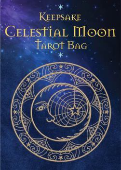 Misc. Supplies Celestial Moon Tarot Bag: Luxury Velvet Drawstring Tarot or Oracle Bag Book